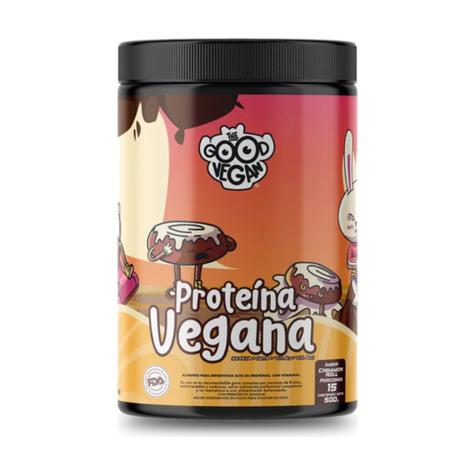Proteina vegana Sabor Cinnamon roll 500 gr